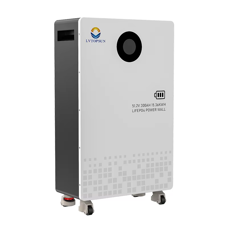 ថ្មផ្ទុកថាមពល Lvtopsun LiFePO4 15.36kWh