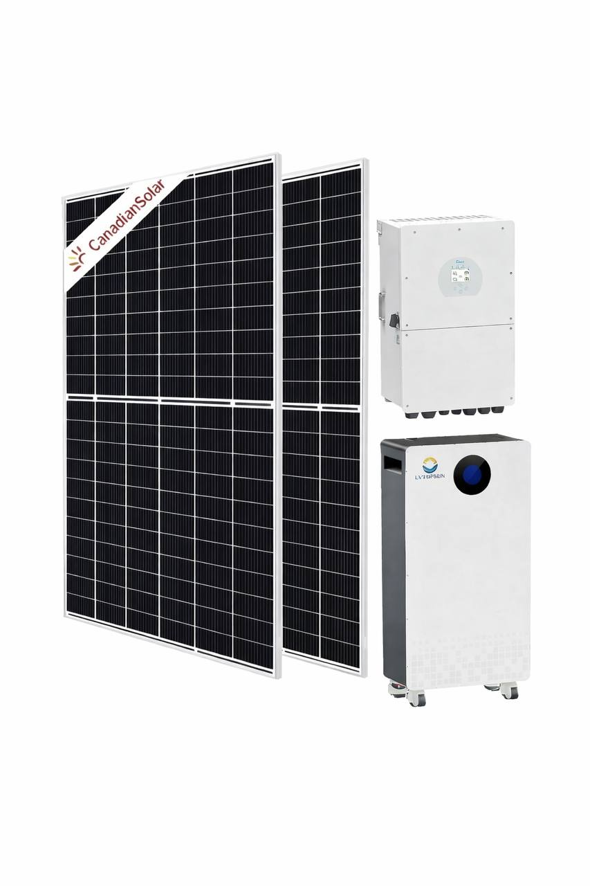 កញ្ចប់សូឡា Hybrid និងថ្មផ្ទុក Lvtopsun